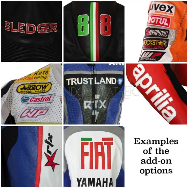 Custom Suit Jacket Or Trouser Logo Lettering Patch and Perforation Add-On Service Custom Suit Jacket Or Trouser Logo Lettering Patch and Perforation Add-On Service